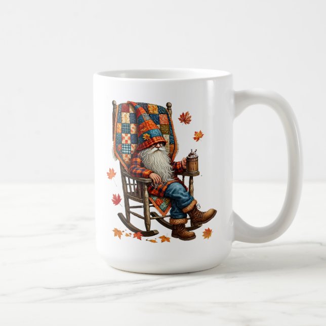 Höstgnom-mugg Kaffemugg (Höger)