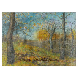 Höstgolden i en ekgrova