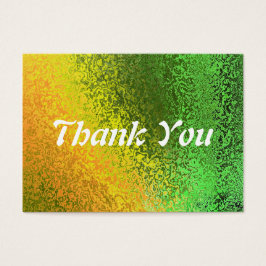 HöstGrönten Gult Bröllop gäst tack för ditt kort