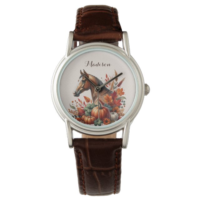Hösthäst Armbandsur (Framsida)
