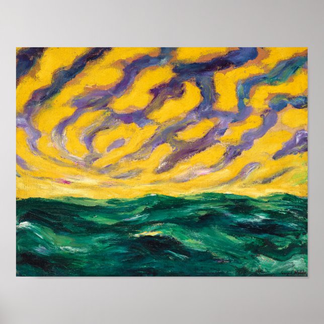 Hösthav | Emil Nolde | Poster (Framsidan)