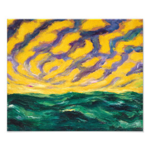 Hösthavet   Emil Nolde   Fototryck