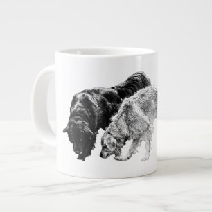 Hösthjälpen i skugga jumbo mugg