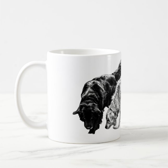 Hösthjälpen i skugga kaffemugg (Vänster)