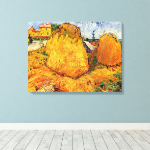 Hösthössjor i Provence av Vincent van Gogh Canvastryck