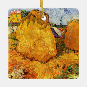 Hösthössjor i Provence av Vincent van Gogh Julgransprydnad Keramik