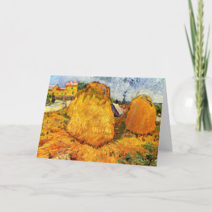 Hösthössjor i Provence av Vincent van Gogh Kort