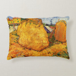 Hösthössjor i Provence av Vincent van Gogh Prydnadskudde