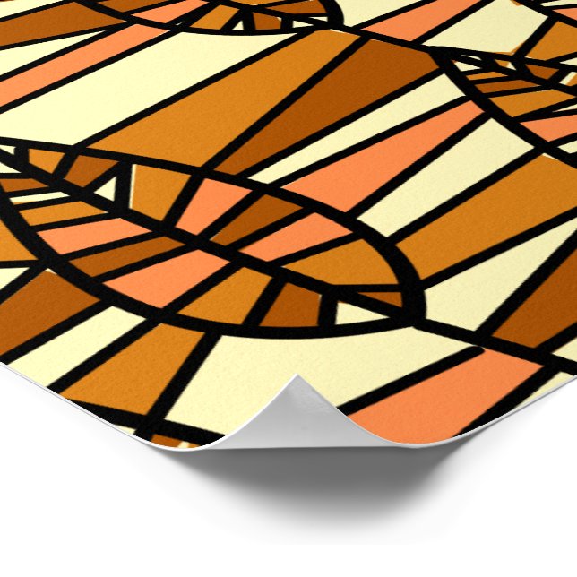 Hösthösten för återflöde Poster (Hörn)