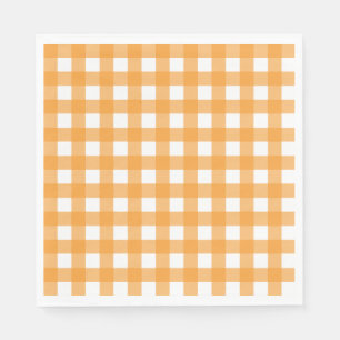 Hösthösten, Orange, Mönster Pappersservett