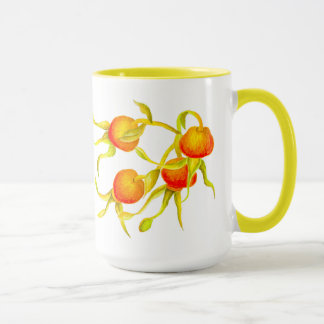 Hösthöstens ankomst till ett stort kombinationsomr mugg