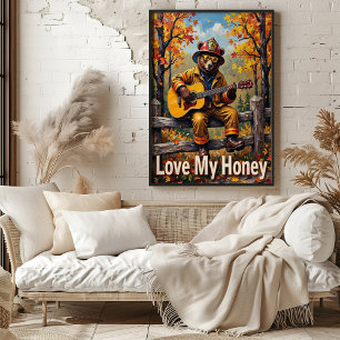 Hösthymnen: Björns blomstrande harmoni Poster