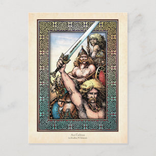 "Hosting of the Sidhe" Postcard Vykort