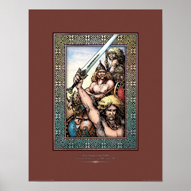 "Hosting of the Sidhe" Poster (14x18") (Framsidan)