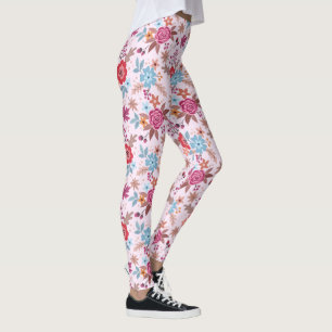 Höstinspirerat Ro - Mönster Skriv ut legeringar Leggings