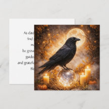 Höstjämndag Mabon Korp Mystisk