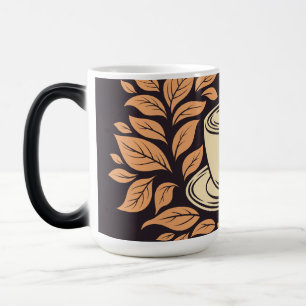 Höstkaffekopp Botaniskt Mönster 15 oz mugg