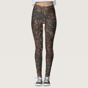 Höstkamouflage dekorativ kudde badduva för barn leggings