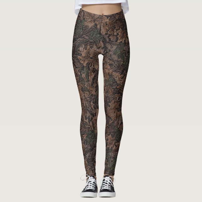 Höstkamouflage dekorativ kudde badduva för barn leggings (Framsida)