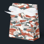 Höstkamouflage Presentaskar<br><div class="desc">Inspirerad av robust terräng och röda klipplandskap,  dessa terrakotta kamouflage gåvfodral passar för jaktläger,  västerländska bröllop och ökenöverlevnadsmöten. Appellerar till friluftsmän och hobbyister i vildmarken.</div>