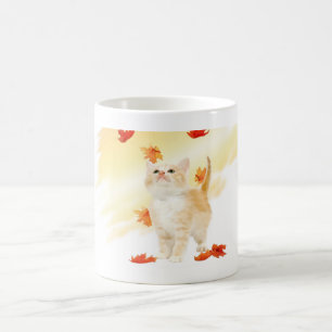 Höstkattungemugg Kaffemugg