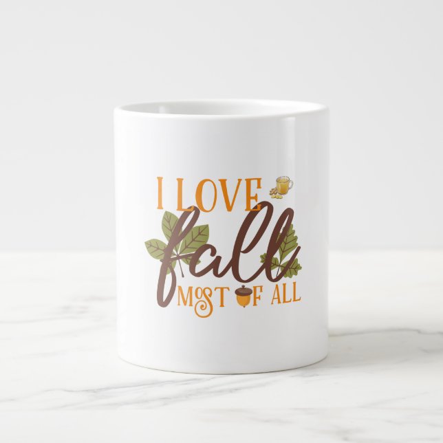 Höstkollektion för hemmet & gåvor | SpecialityMug Jumbo Mugg (Framsidan)