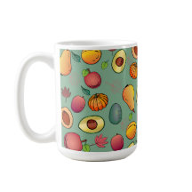 Höstkolonfärgad frukttepumpkin Foliage