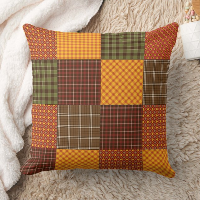Höstkomfort Quilt Kudde (Filt)