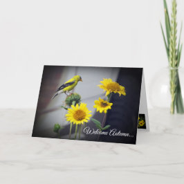 Höstkort Önskemål efter stan Inbjudan