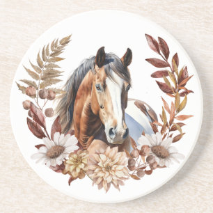 Höstkrans i Bay Paint Horse Underlägg