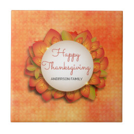 Höstkrans Kakelplatta