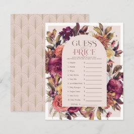 Höstkrans Rosa Baby Shower Gissa Priset