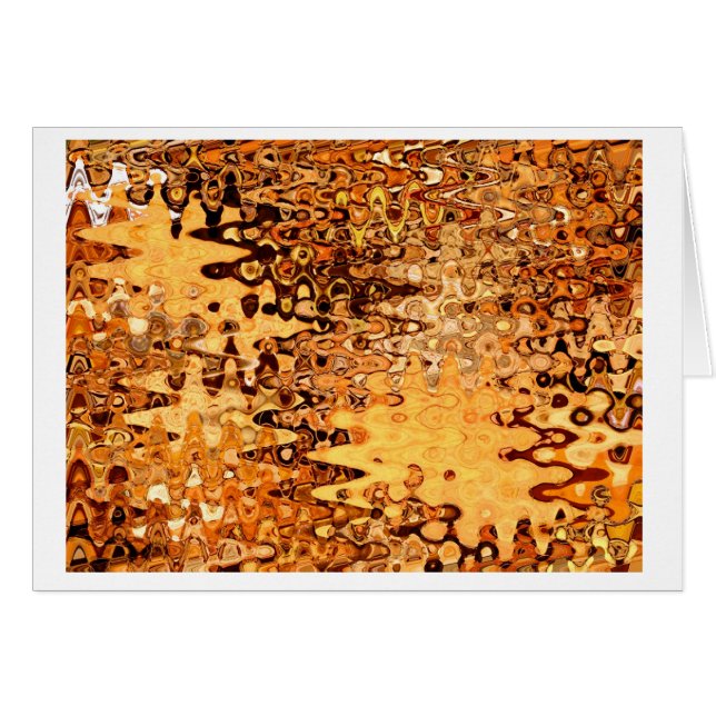 Höstkrona Hälsningskort (Framsidan Horizontal)