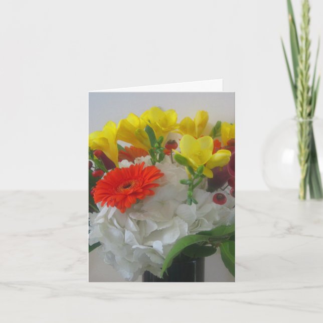 Höstkupong Tack Kort (Framsida)