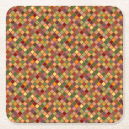 Höstkvadrat Underlägg Papper Kvadrat