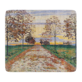 Höstkväll (av Ferdinand Hodler)