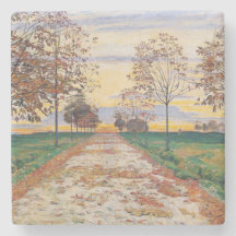 Höstkväll (av Ferdinand Hodler)