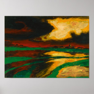 Höstkväll   Emil Nolde   Poster