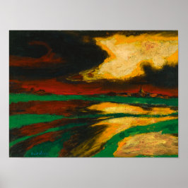 Höstkväll | Emil Nolde | Poster