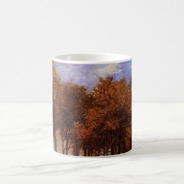 Höstlandskap av Vincent van Gogh Kaffemugg (Center)