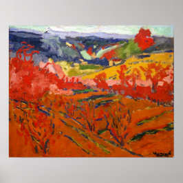 Höstlandskap | Maurice de Vlaminck | Poster