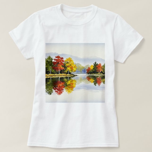 Höstlandskap T Shirt (Design framsida)