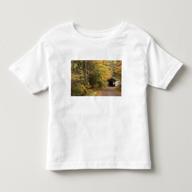 Höstlandskap, Vermont, USA 4 Tee Shirt (Framsida)