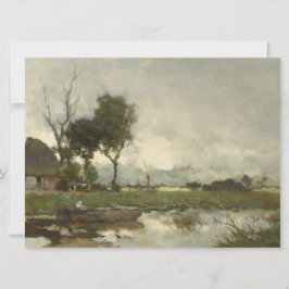 Höstlandskap (Vintage Dutch Art) (Nederländerna) Kort