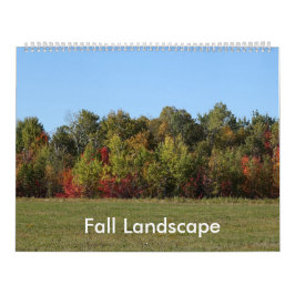 Höstlandskapsfotografering (stor) kalender