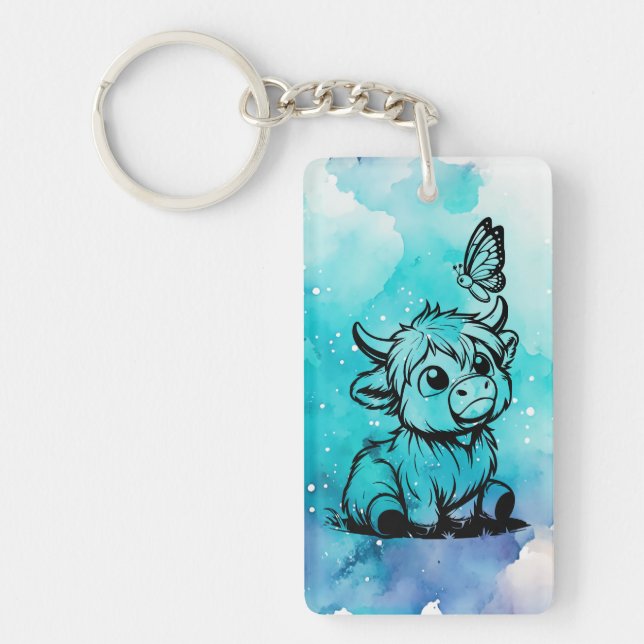 Höstlandskö med fjäril (Framsidan)