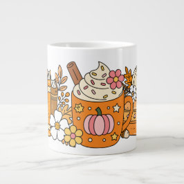 Höstläsning - Mysigt Bokar och Pumpkin Spice Jumbo Mugg