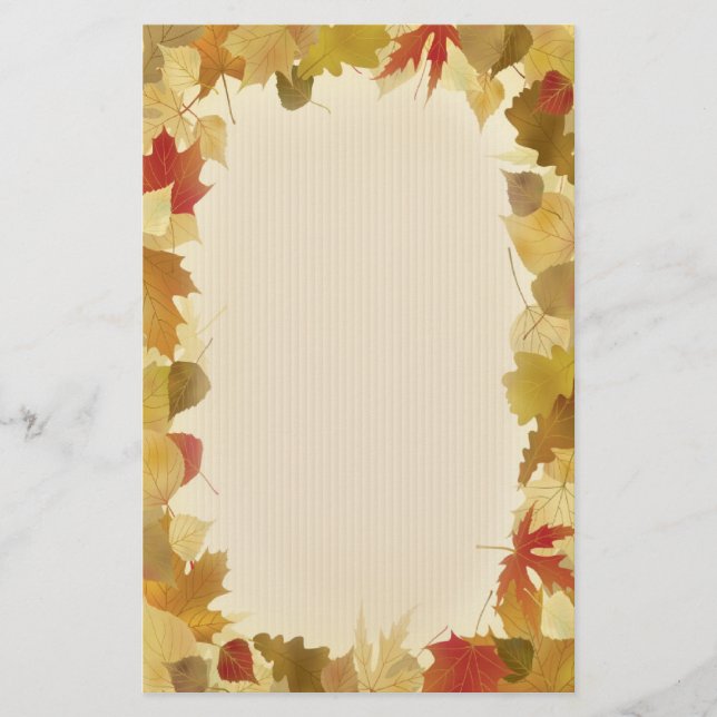 HöstLeaves 2 Brevpapper (Framsida)