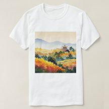Höstlig bergslandskap