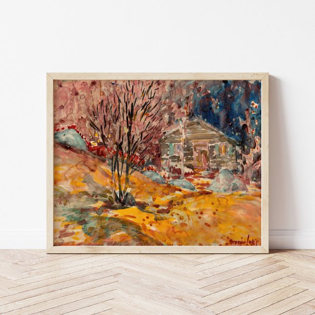 Höstliggande | George Luks Poster (Skapare uppladdad)